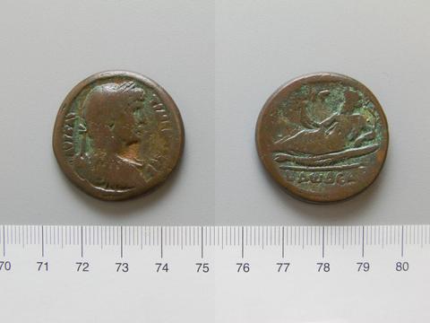 Hadrian, Emperor of Rome, Coin of Hadrian, Emperor of Rome from Alexandria, A.D. 127/128
