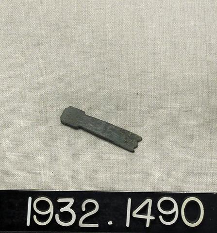 Unknown, Bronze Button or Copper Alloy Lentoid Stud, ca. 323 B.C.–A.D. 256