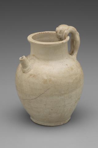 Unknown, Ewer with Animal Handle, 9th century