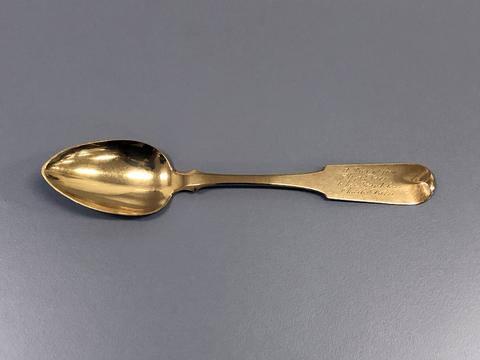 John B. Jones, Spoon for Charles Davis, ca. 1830