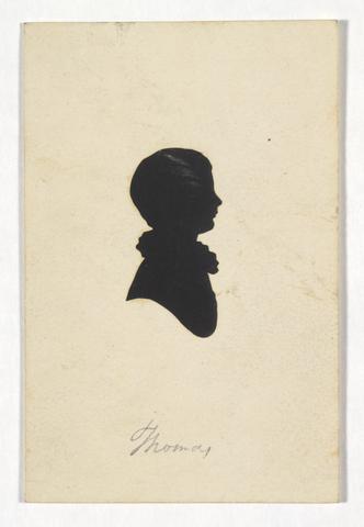 Unknown, Silhouette of Thomas [Williams], late 18th–mid 19th century