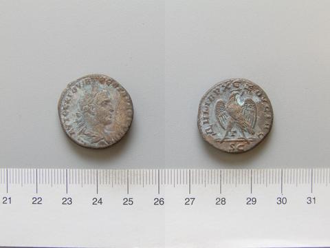 Trebonianus Gallus, Emperor of Rome, Tetradrachm of Trebonianus Gallus, Emperor of Rome from Antioch, A.D. 251–53