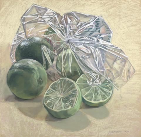 Janet Fish, Cut Limes, 1973