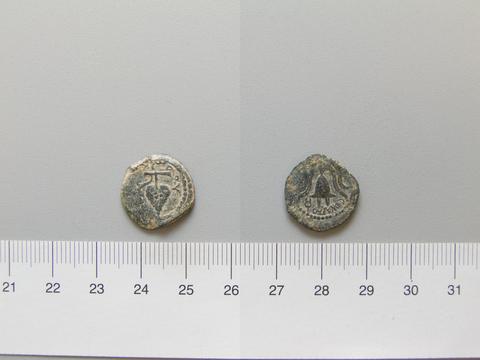 Herod Archelaus, King of Judaea, Coin of Herod Archelaus from Jerusalem, 4 B.C.–A.D. 6