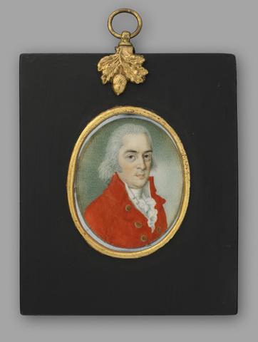 Unknown, Gentleman in a Red Coat, 1795