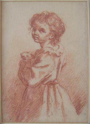 Unknown, Portrait of a girl, 19th century