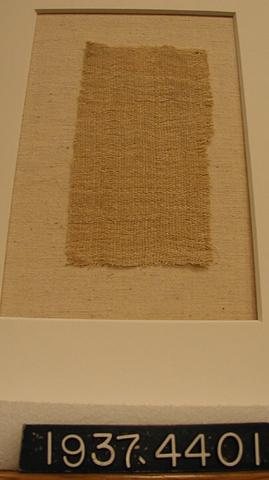 Unknown, Fragment of Plain Cloth, 1st–4th century