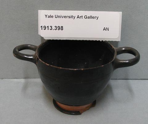 Unknown, Black-glazed kotyle, 5th–4th century B.C.