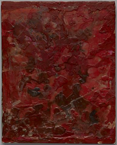 Hermann Nitsch, Untitled (Wachs auf Nessel?), 1959–60