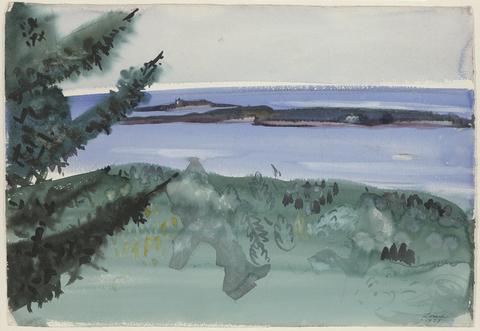 William Zorach, Maine Landscape, 1929