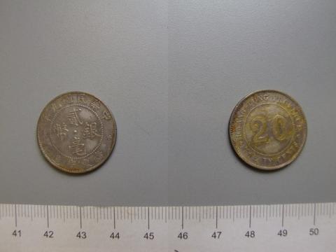 Guangdong, 1 Cent from Guangdong, 1920