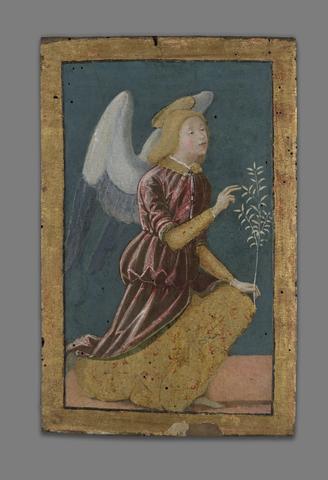 Bernardino Fungai, Annunciatory Angel, ca. 1495