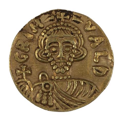 Grimoald III, Tremissis of Grimoald III from Beneventum, 788–92