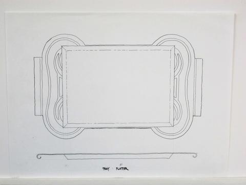 Venturi, Scott Brown and Associates, Tray-Platter, ca. 1990