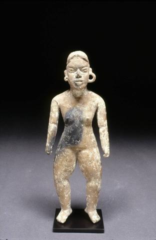 Unknown, Standing Female Figure with Mask, 1500–1300 B.C.