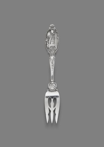 Shepard Manufacturing Company, Mount Vernon Commemorative Fork, about 1900