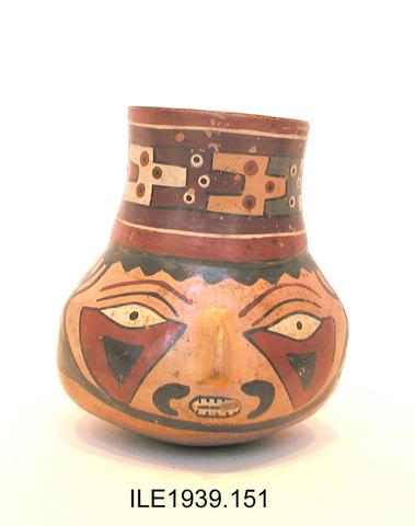 Unknown, Trophy Head Jar, A.D. 350–600