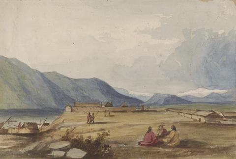 John Mix Stanley, Fort Okinakane, 1854