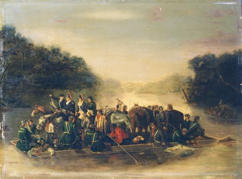 William Ranney, Marion Crossing the Peedee, ca. 1851