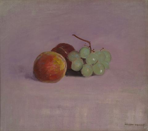 Odilon Redon, Still Life with Fruit, 1905