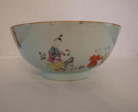 Unknown, Bowl with Woman and Children, 20th century