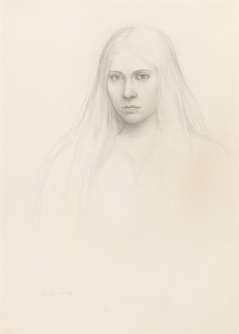 William Bailey, Head of a Girl, 1970