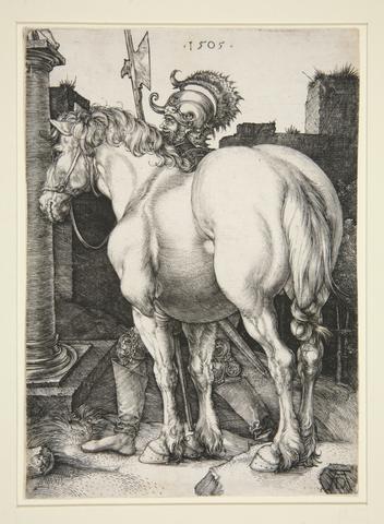 Albrecht Dürer, The Large Horse, 1505