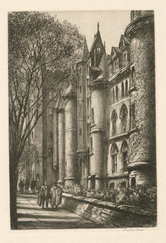 Louis Orr, Farnam & Lawrence Hall: Yale University, 1926