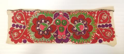 Unknown, Length of embroidered cotton, n.d.