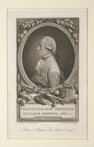 Franz Valentin Durmer, Franciscus II. Rom. Imperator Hungariae Bohemiae & Rex, ca. 1804–35