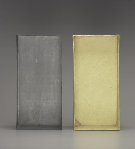 Joseph Beuys, Sulfur-Covered Zinc Box (Plugged Corner), 1970