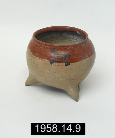 Unknown, Tripod Bowl, A.D. 1–200