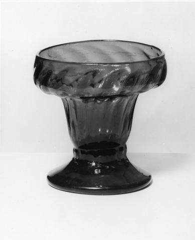 Unknown, Salt or Bonnet Glass, 1765–85