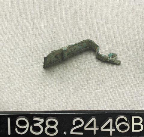 Unknown, Bronze Lock Fastening Catch, ca. 323 B.C.–A.D. 256