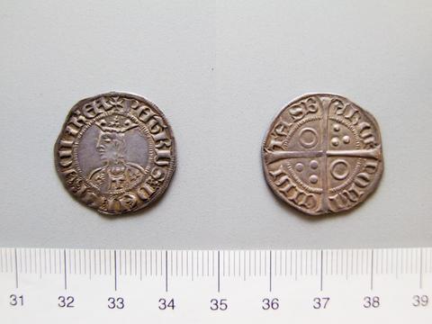 Peter IV, King of Aragon, 1 Groat of Peter IV, King of Aragon from Barcelona, 1335–87