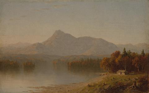 Sanford Robinson Gifford, Wilderness View, ca. 1865