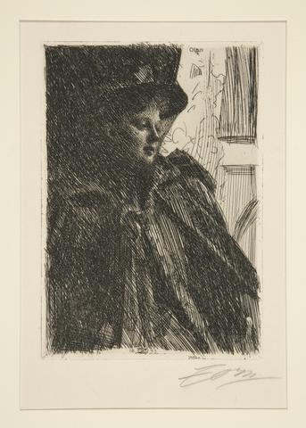 Anders Zorn, "Olga" Bratt, 1892