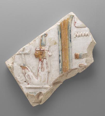 Unknown, Relief Depiction of Maat, 1391–1353 B.C.