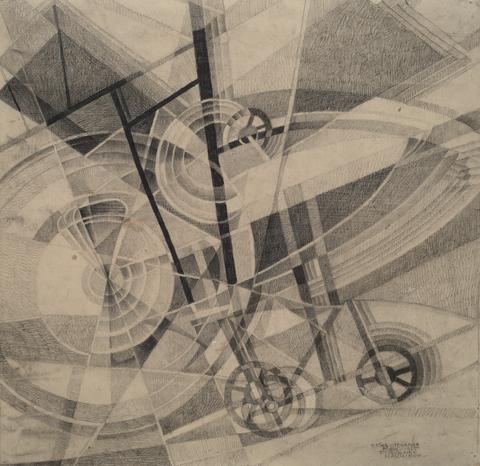 Erika Giovanna Klien, Flying Machine, 1925