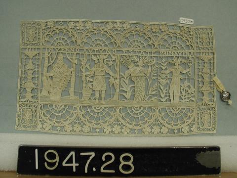 Unknown, Panel of Lace, ca. 1930