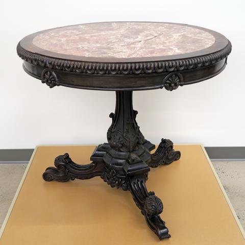 Unknown, Center table, ca. 1850