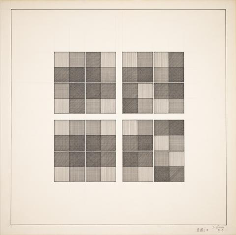Sol LeWitt, Grids I, II, III, IIII /1B, 1969