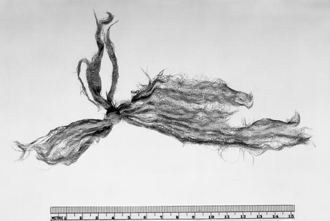 Unknown, Silk Fragment (Knotted Wisp), ca. A.D. 200–256