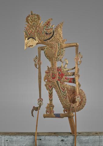 Unknown, Puppet (Wayang Klitik) probably of Rama Wijaya, early 20th century