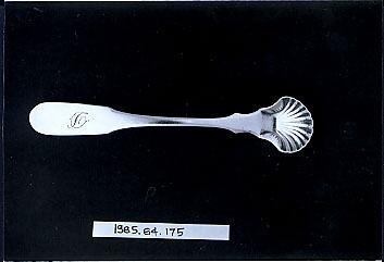 ? Downs, Mustard spoon, ca. 1830