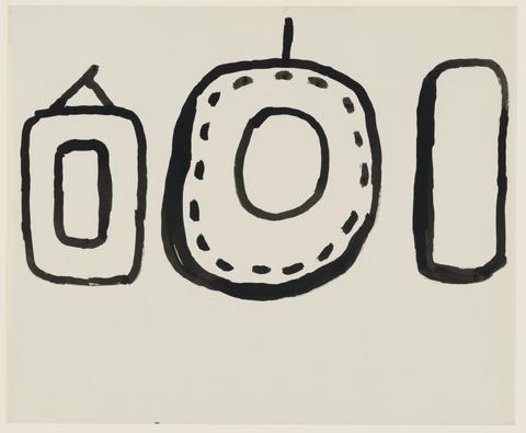 Philip Guston, Untitled [Framed Pictures], from Suite of 21 Drawings, 1970