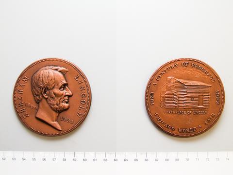 Unknown, Souvenir Medal Abraham Lincoln, 1933