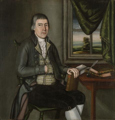 The Beardsley Limner, Dr. Hezekiah Beardsley (1748–1790), ca. 1788–90