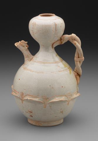 Unknown, Ewer with Lotus Petals and Dragon-headed Spout, 10th century