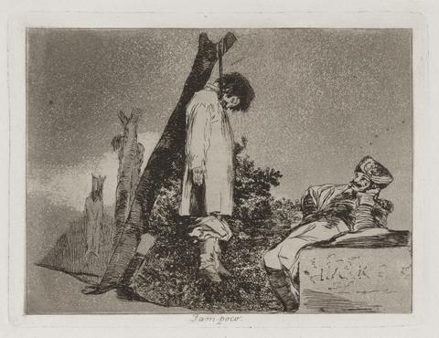 Francisco Goya, Tampoco (Not [in This Case] Either), Plate 36 from Los desastres de la guerra (The Disasters of War), 1863
